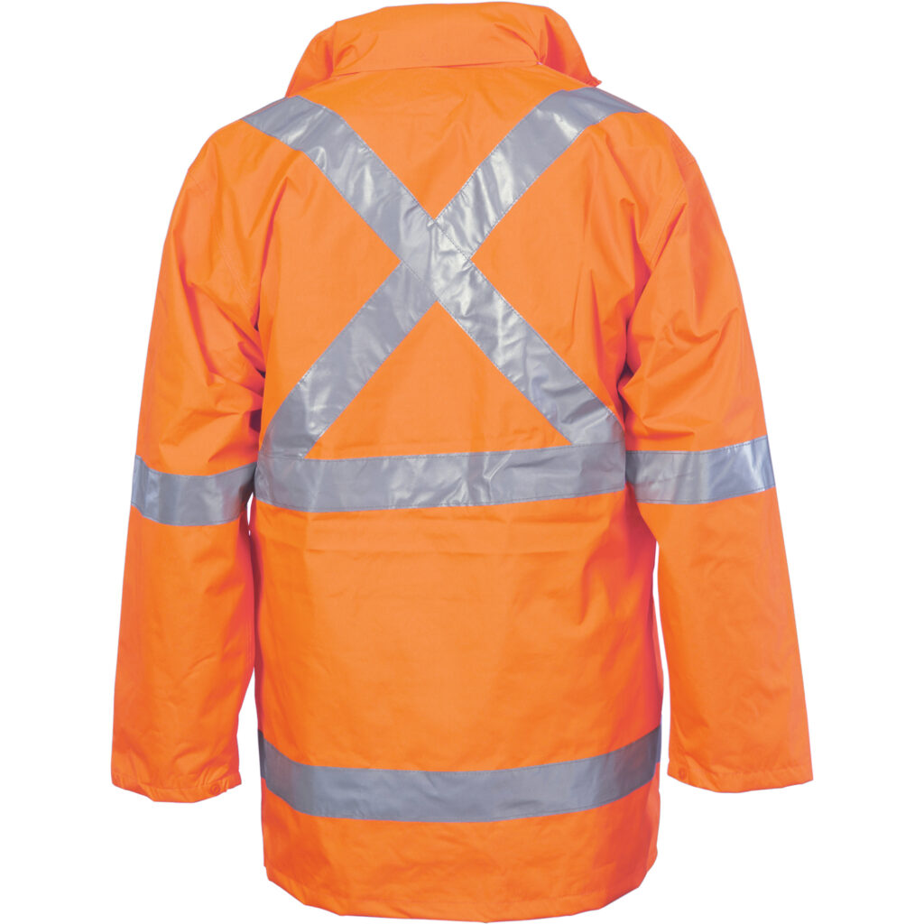 HiVis Cross Back D/N â2 in 1â Rain Jacket 3995 - Workwearlink & Embroidery