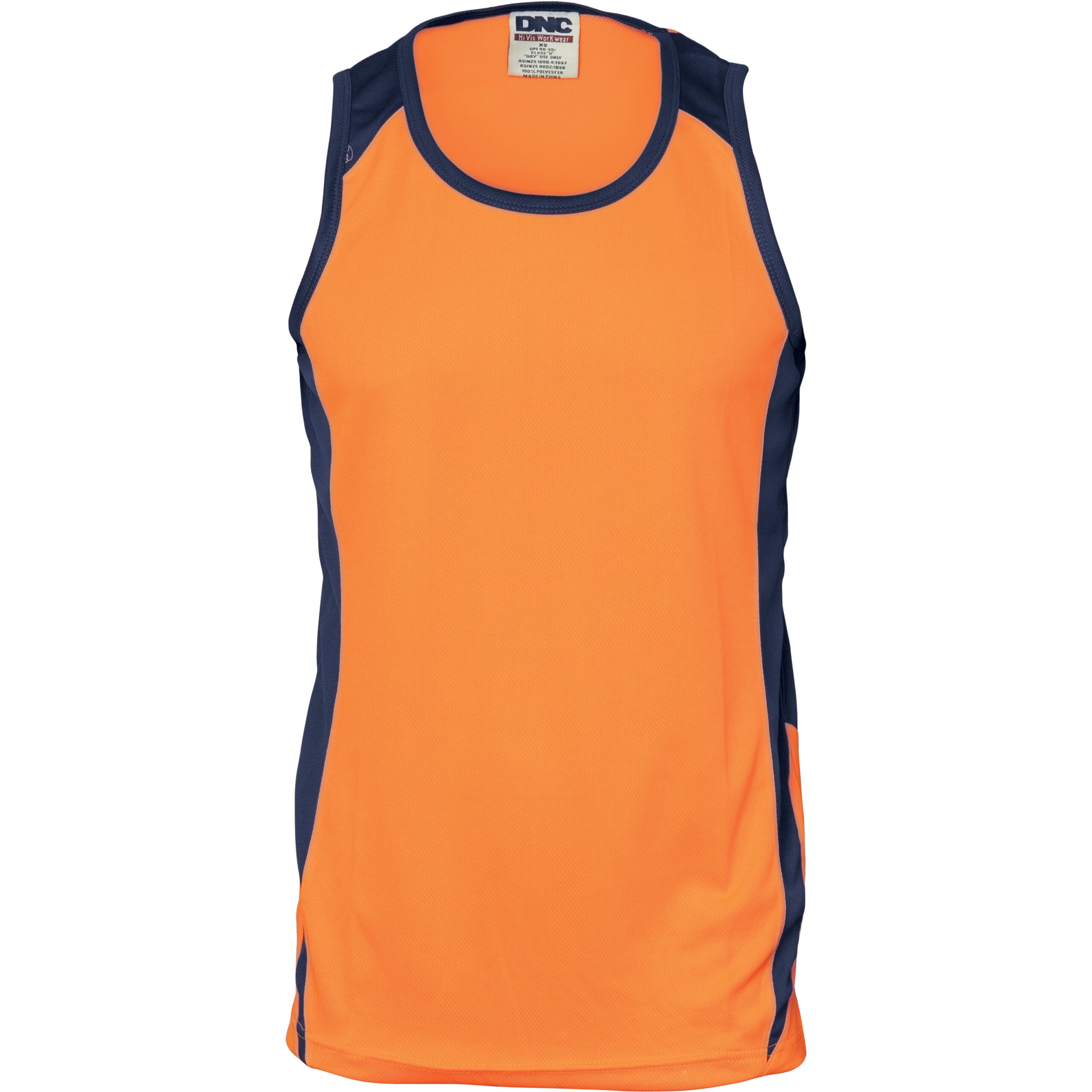 HIVIS Cool Breathe Action Singlet 3842 - Workwearlink & Embroidery