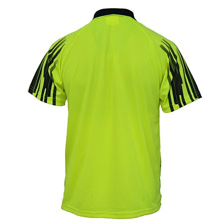 HiVis Sublimated Full Stripe Polo 3566 - Image 4