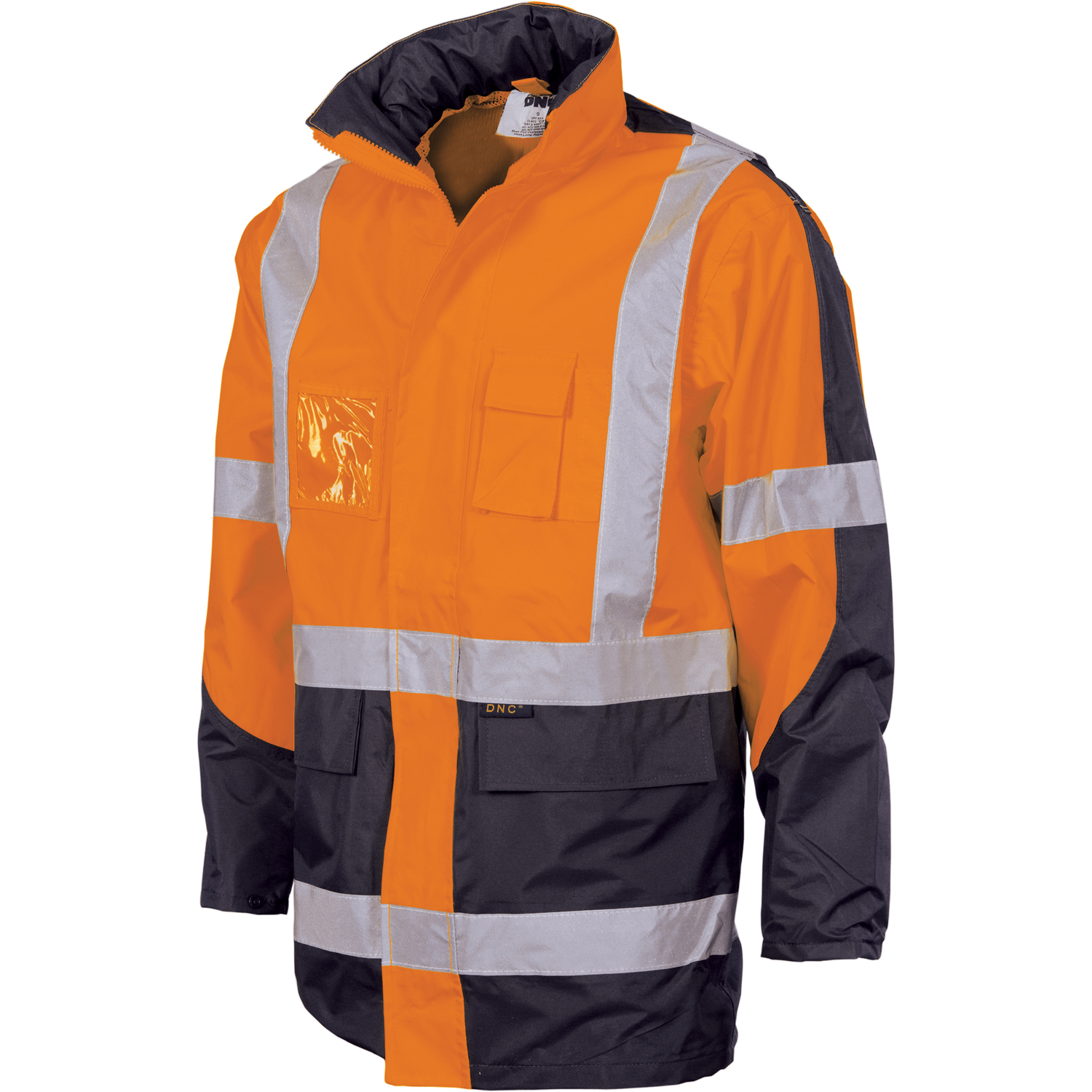 HiVis 2 Tone X Back D/N “2 in 1” Contrast Rain ( Jacket Only ) 3993 - Image 3
