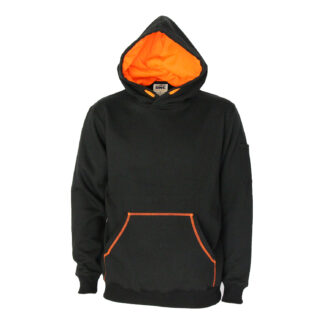 Kangaroo pocket super brushed fleece hoodie 5423