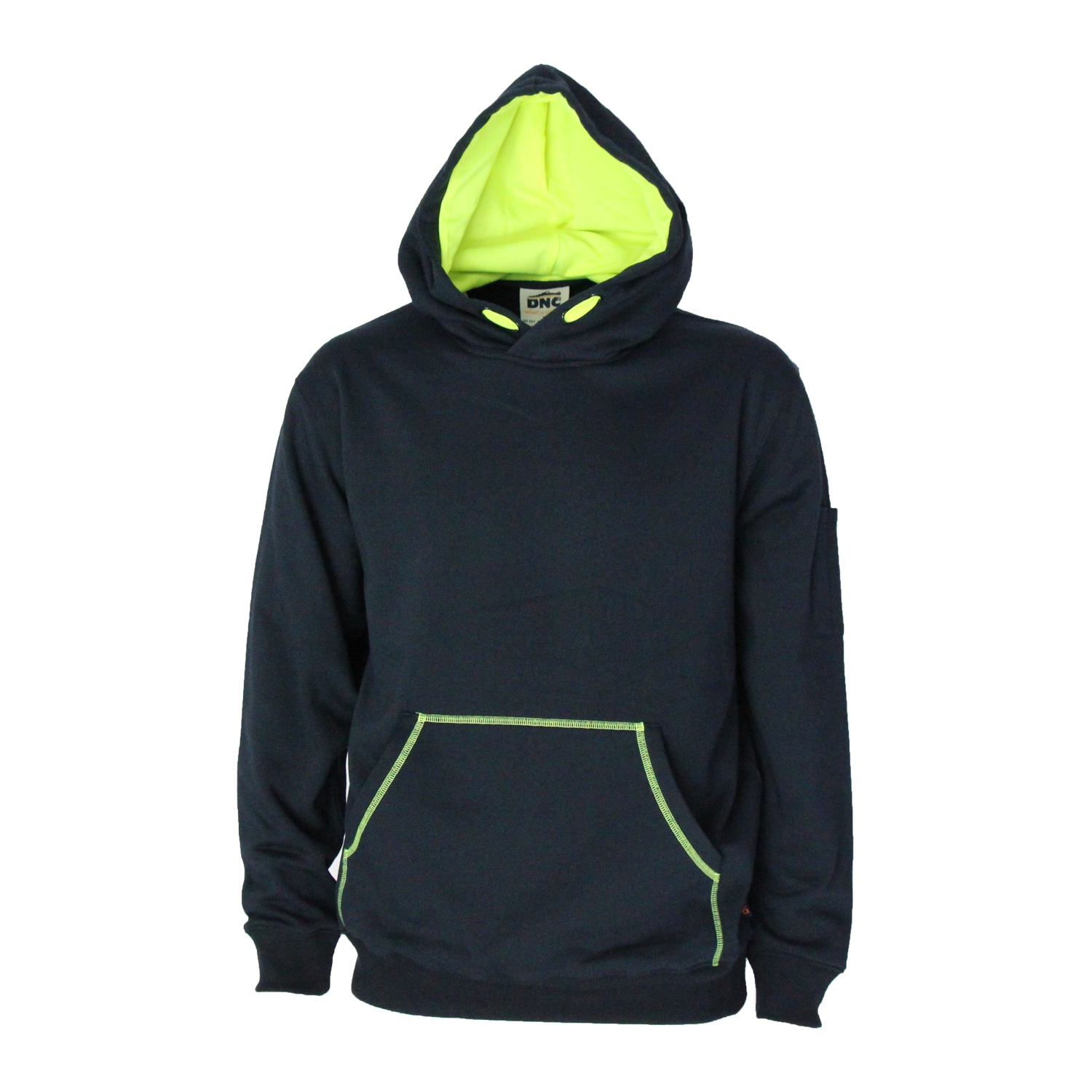 Kangaroo pocket super brushed fleece hoodie 5423 - Image 3