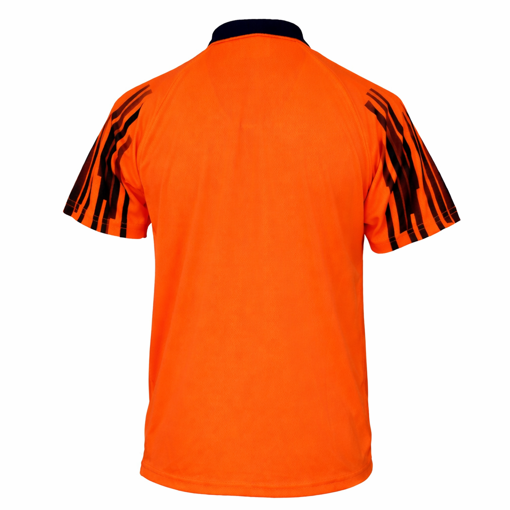 HiVis Sublimated Full Stripe Polo 3566 - Image 5