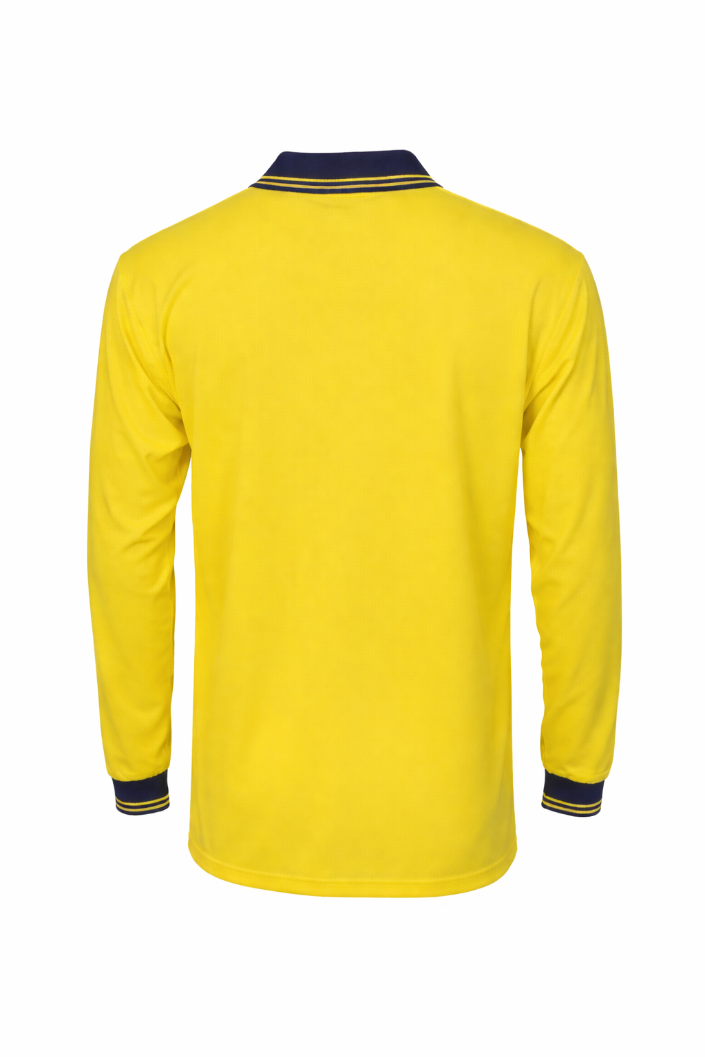HiVis Two Tone Cool Breathe Polo Shirt, Long Sleeve 3013 size XS-3XL. - Image 5